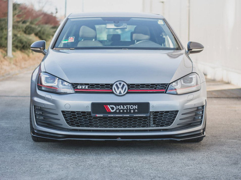 Front Splitter V2 VW Golf 7 GTI 2013-2016 Maxton Design