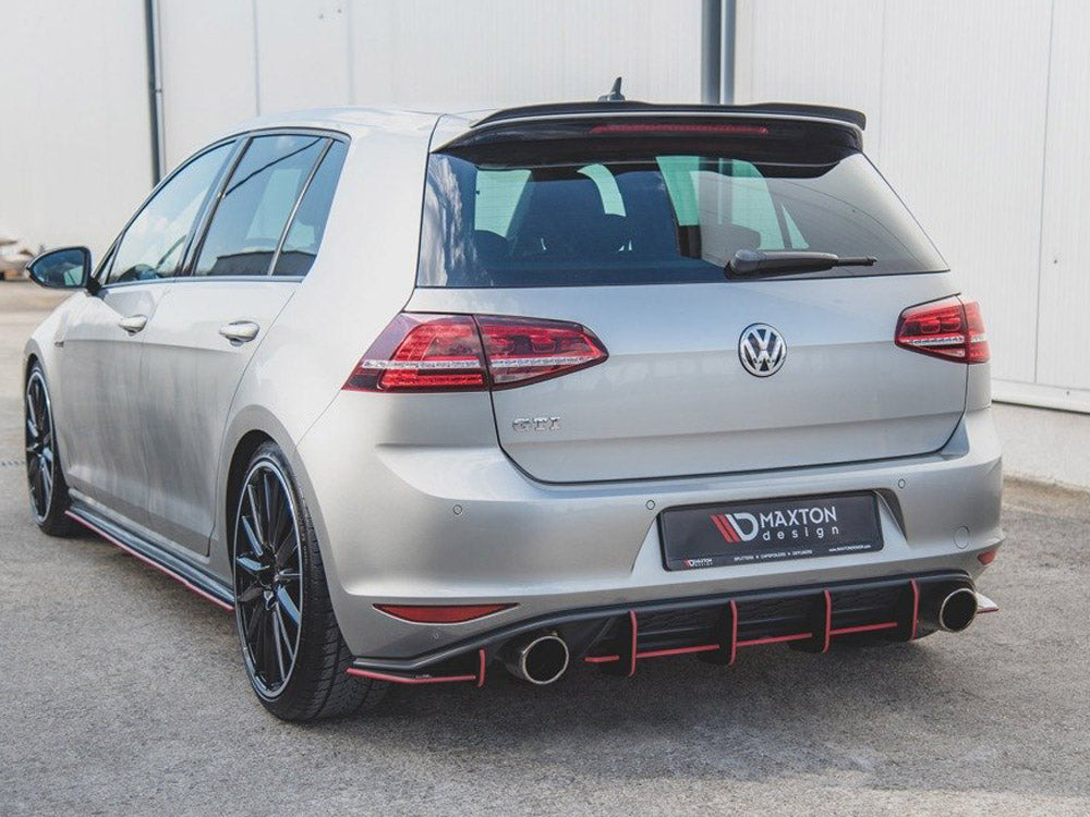 Maxton Racing Rear Diffuser V.1 VW Golf Mk7 GTI Maxton Design