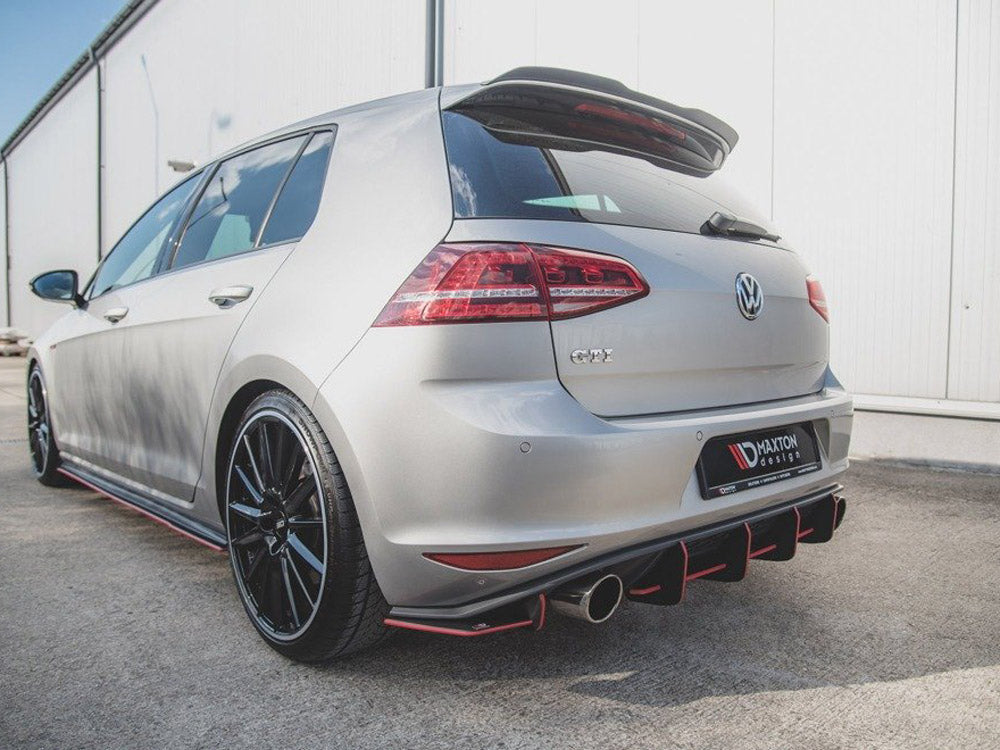 Maxton Racing Rear Side Splitters V.1 VW Golf Mk7 GTI Maxton Design