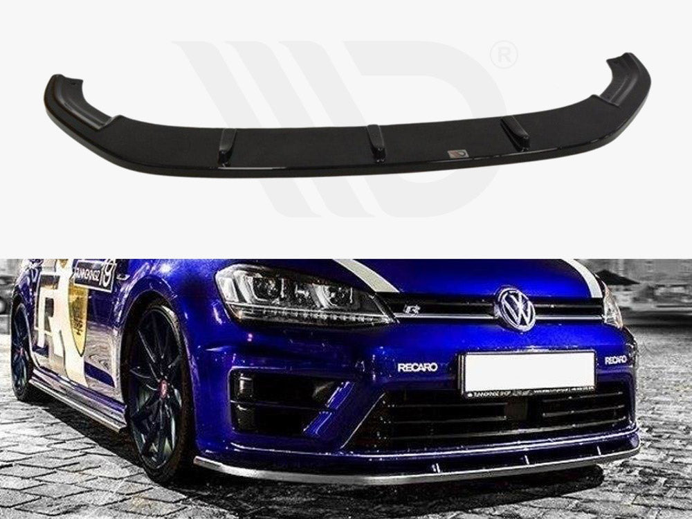 Front Splitter VW Golf MK7 R 2013-2016 Maxton Design