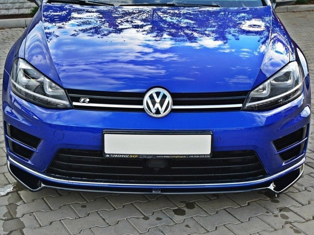 Front Splitter V.2 VW Golf 7 R / R-line 2012-2016 Maxton Design