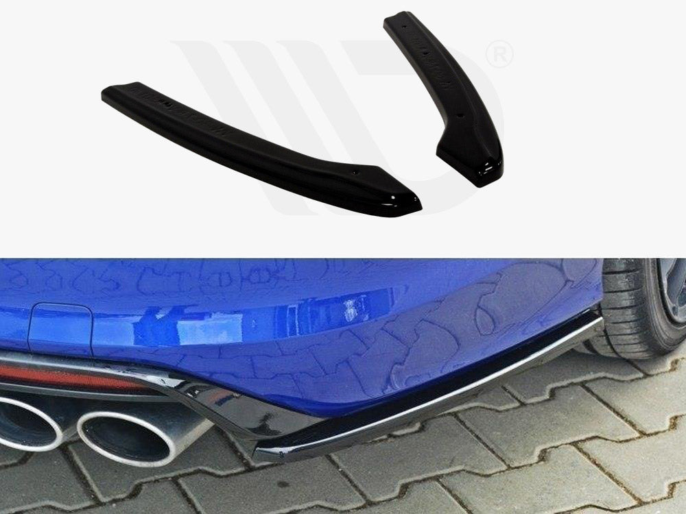 Rear Side Splitters VW Golf MK7 R Estate 2013-2016 Maxton Design