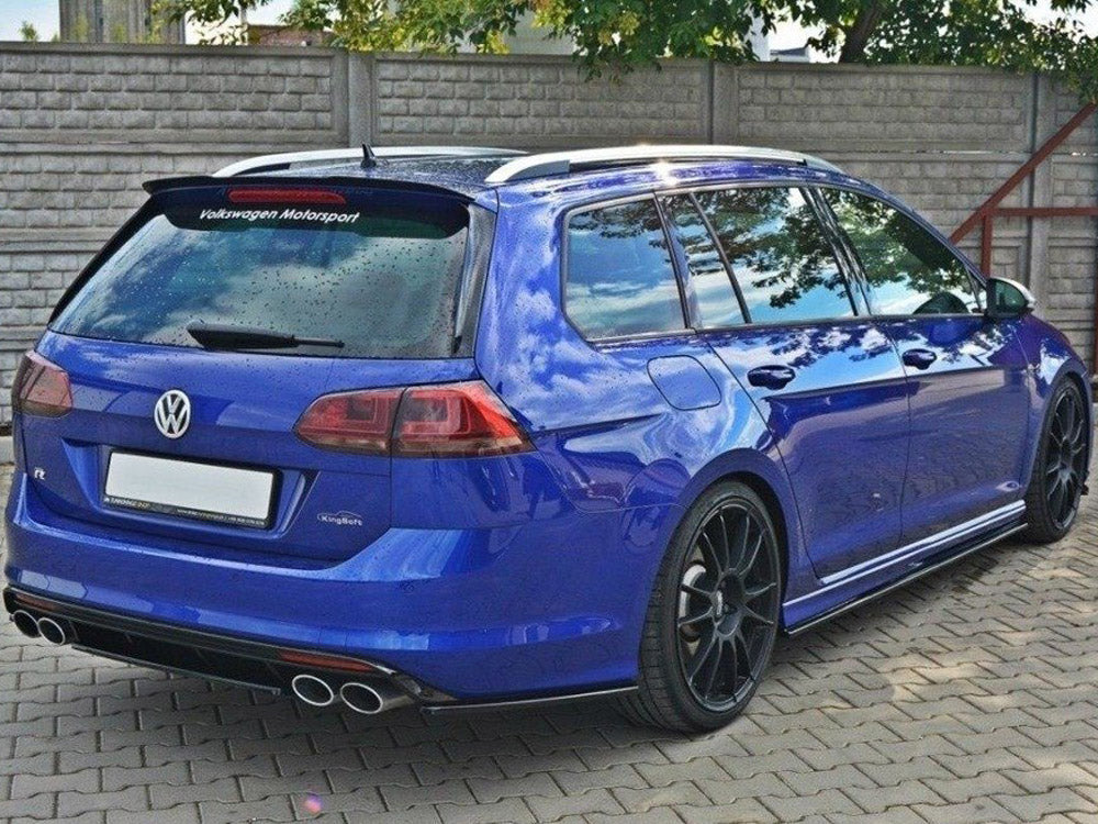 Rear Side Splitters VW Golf MK7 R Estate 2013-2016 Maxton Design