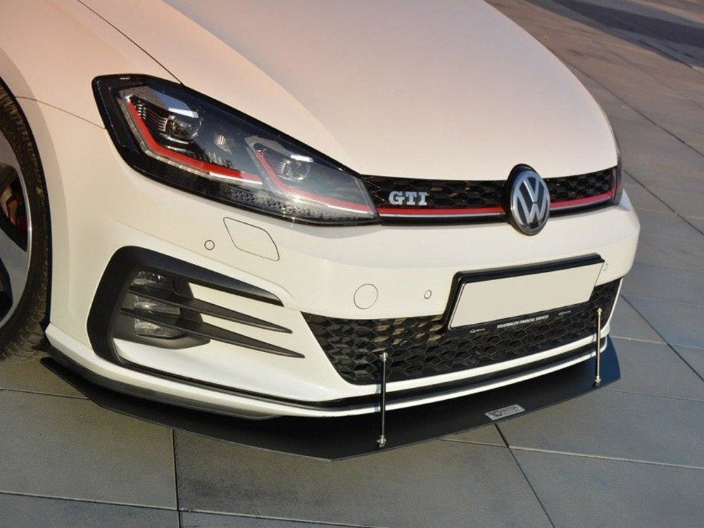 Front Racing Splitter V.1 VW Golf GTI 7.5 2017-19 Maxton Design