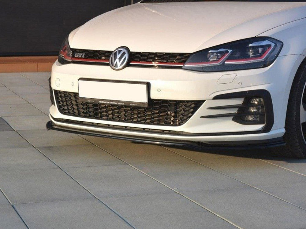 Front Splitter V2 VW Golf GTI 7.5 2017- Maxton Design