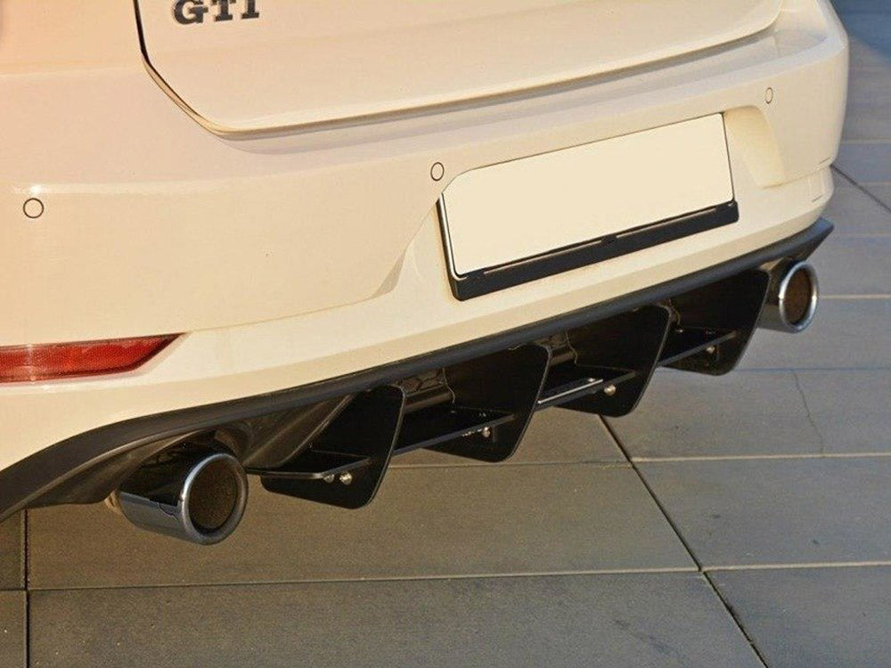 Rear Diffuser VW Golf GTI 7.5 2017-19 Maxton Design