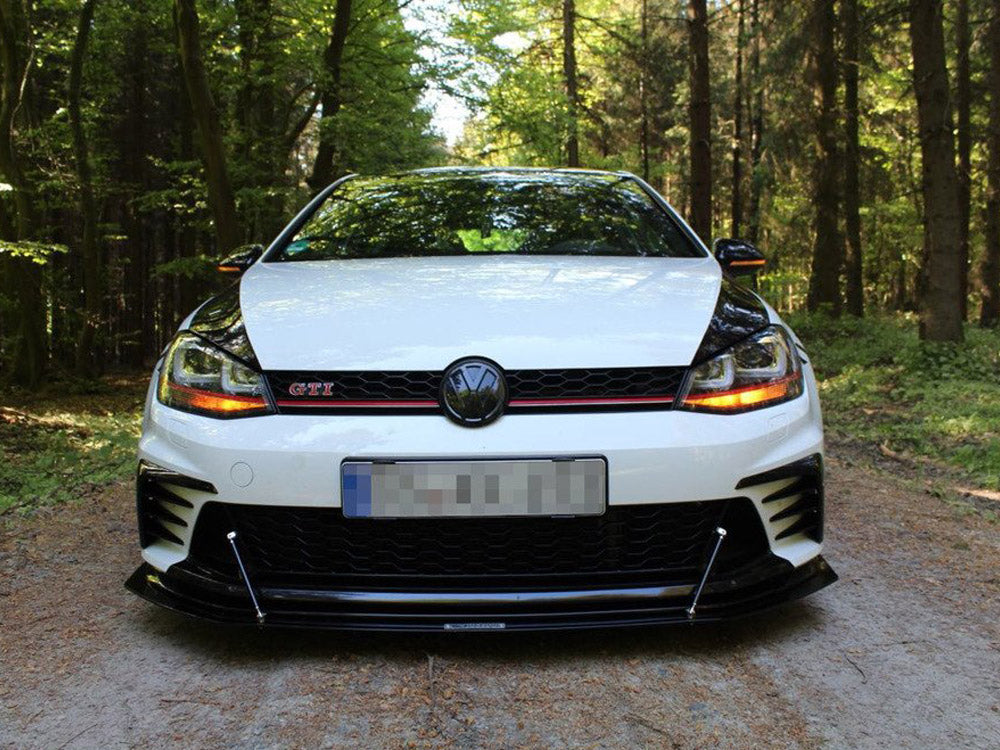 Front Racing Splitter VW MK7 GTI Clubsport 2016-2017 Maxton Design