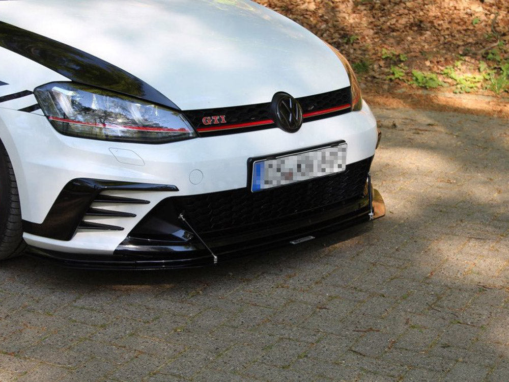 Front Racing Splitter VW MK7 GTI Clubsport 2016-2017 Maxton Design