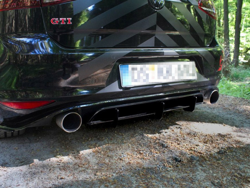 Rear Diffuser VW MK7 GTI Clubsport 2016-2017 Maxton Design