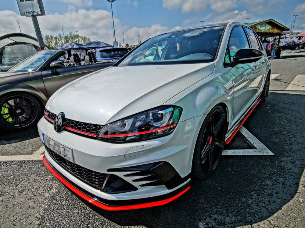 Front Splitter VW Golf MK7 GTI Clubsport 2016-2017 Maxton Design