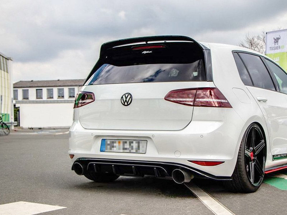 Rear Valance VW Golf Mk7 GTI Clubsport 2016-2017 Maxton Design