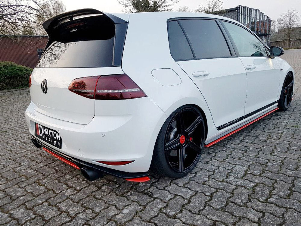 Rear Side Splitters VW Golf MK7 GTI Clubsport 2016-2017 Maxton Design