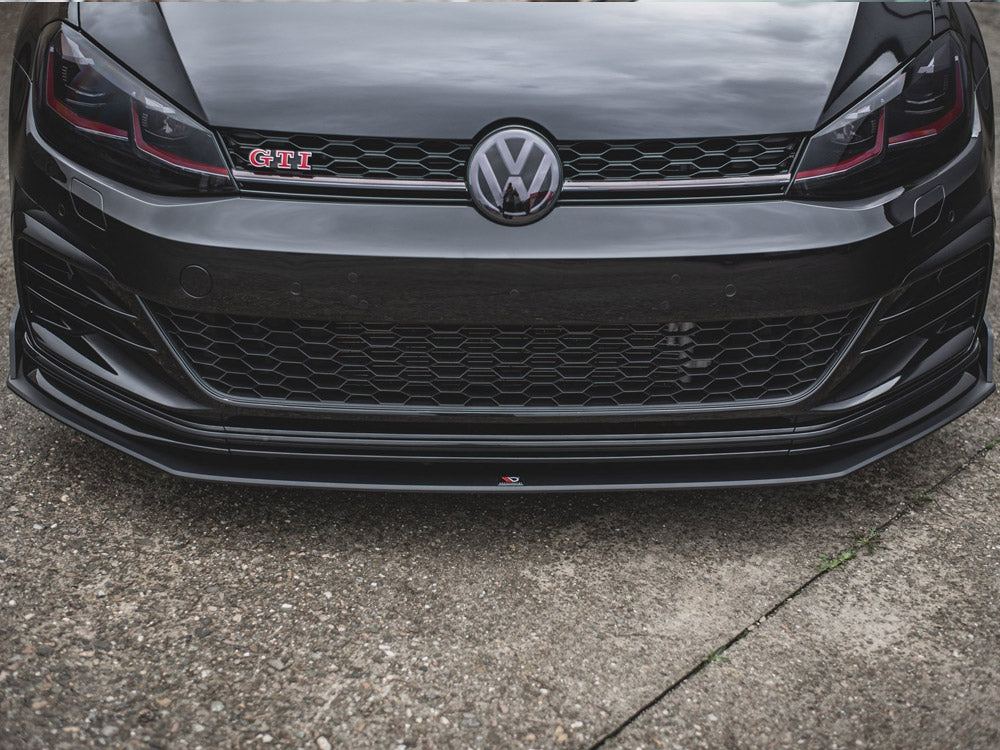 Front Splitter VW Golf Mk7.5 GTI TCR 2019-2020 Maxton Design