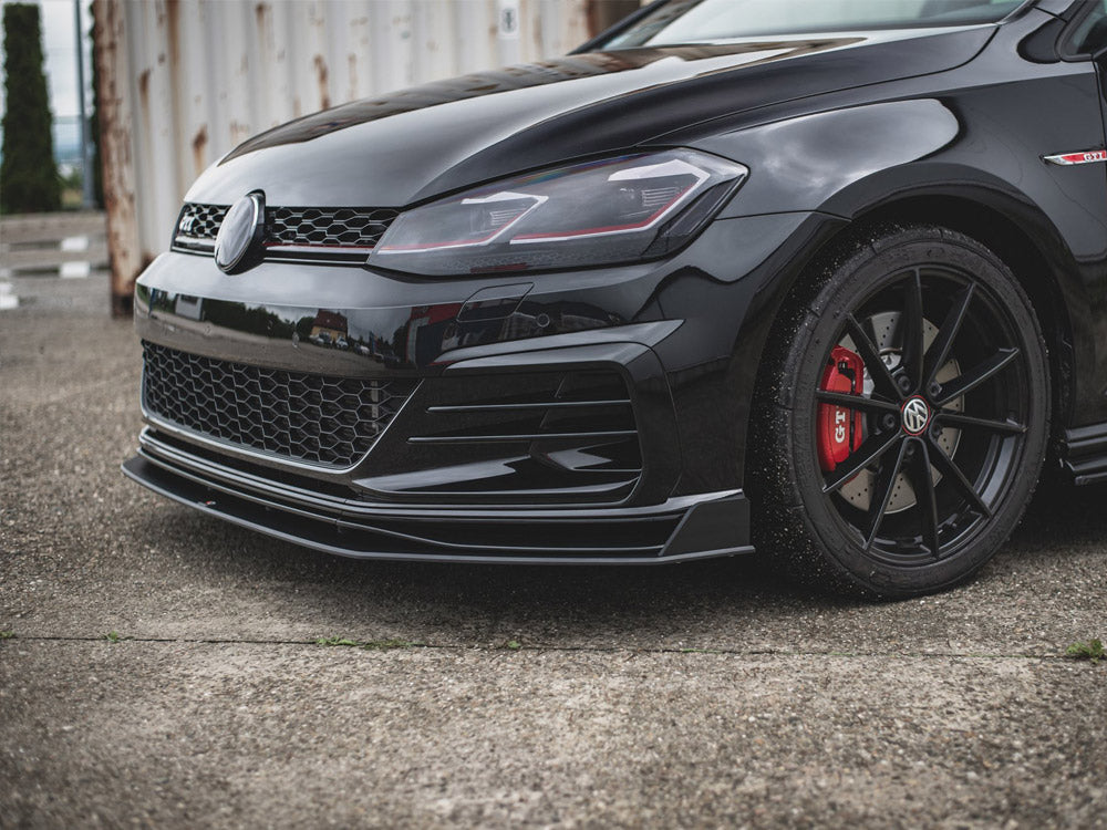 Front Splitter VW Golf Mk7.5 GTI TCR 2019-2020 Maxton Design