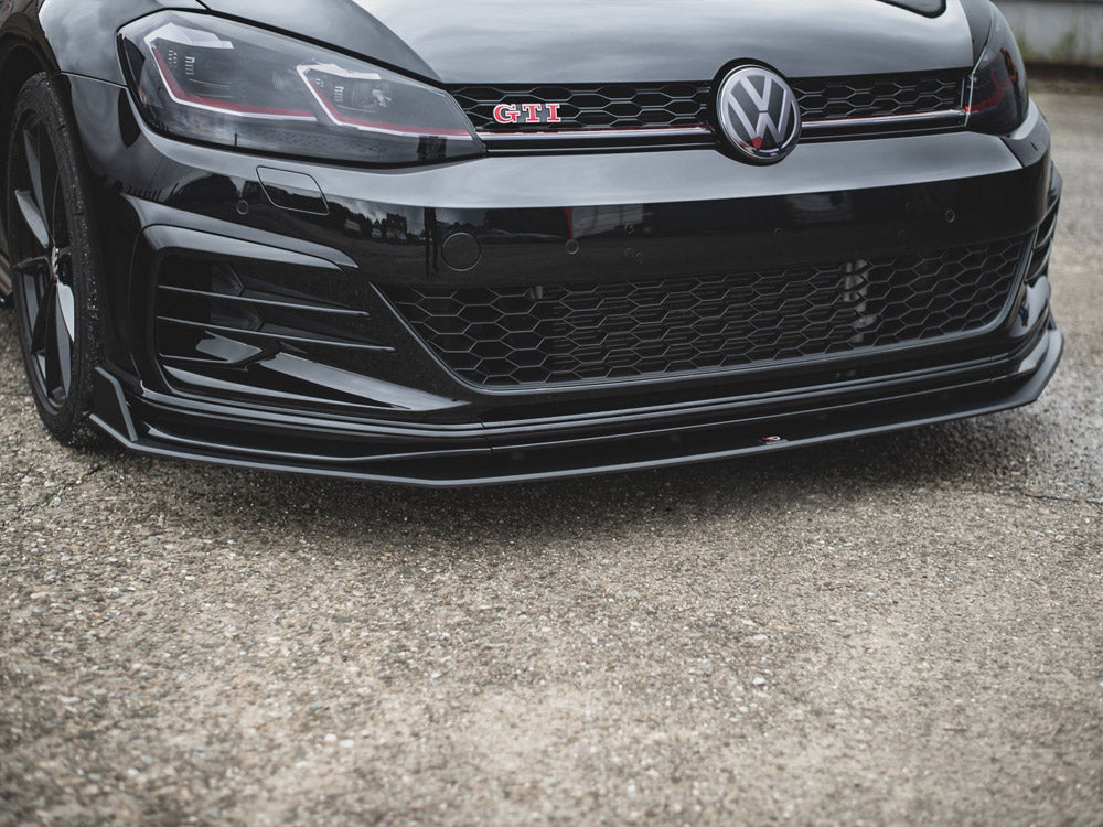 Front Splitter VW Golf Mk7.5 GTI TCR 2019-2020 Maxton Design