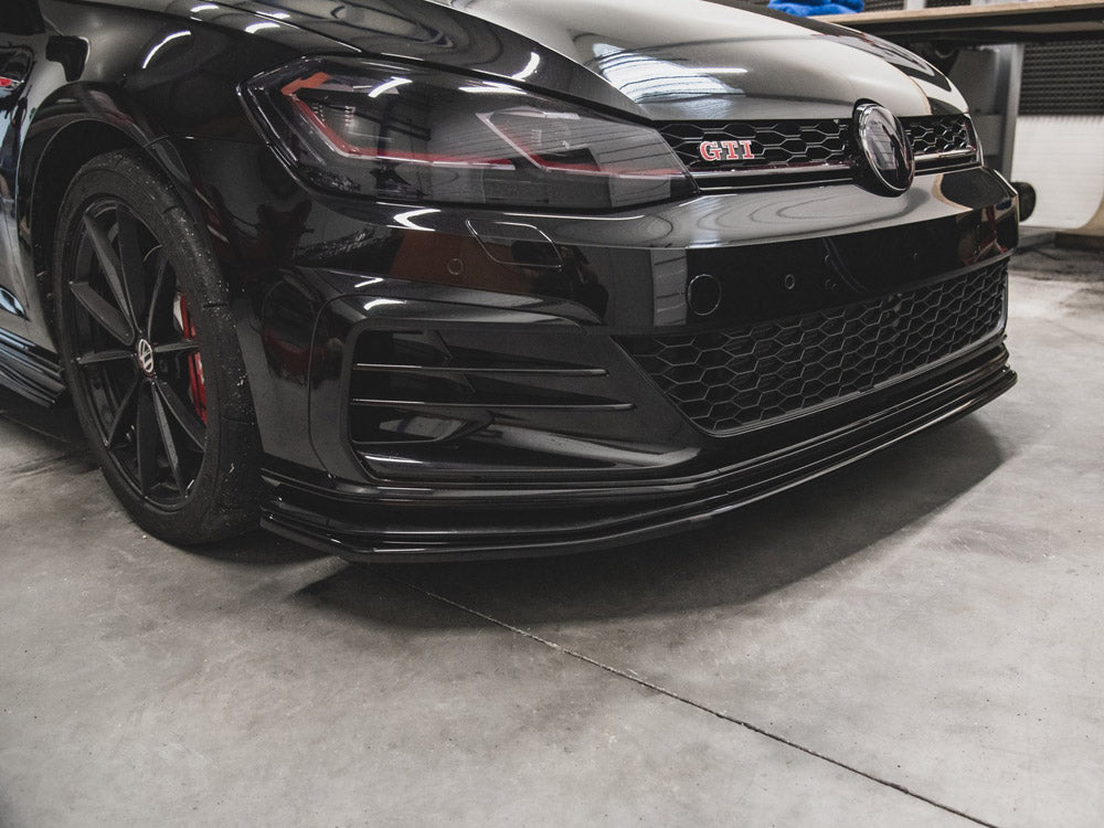 Front Splitter VW Golf MK7.5 GTI TCR 2019 Maxton Design