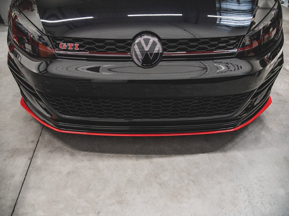 Front Splitter VW Golf MK7.5 GTI TCR 2019 Maxton Design