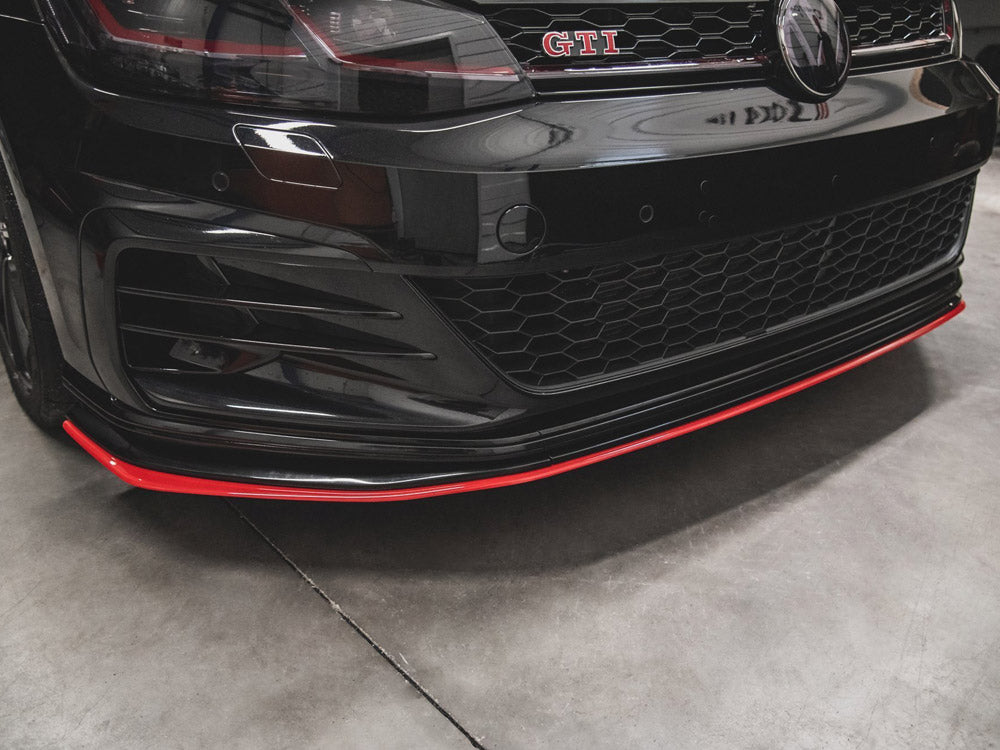 Front Splitter VW Golf MK7.5 GTI TCR 2019 Maxton Design