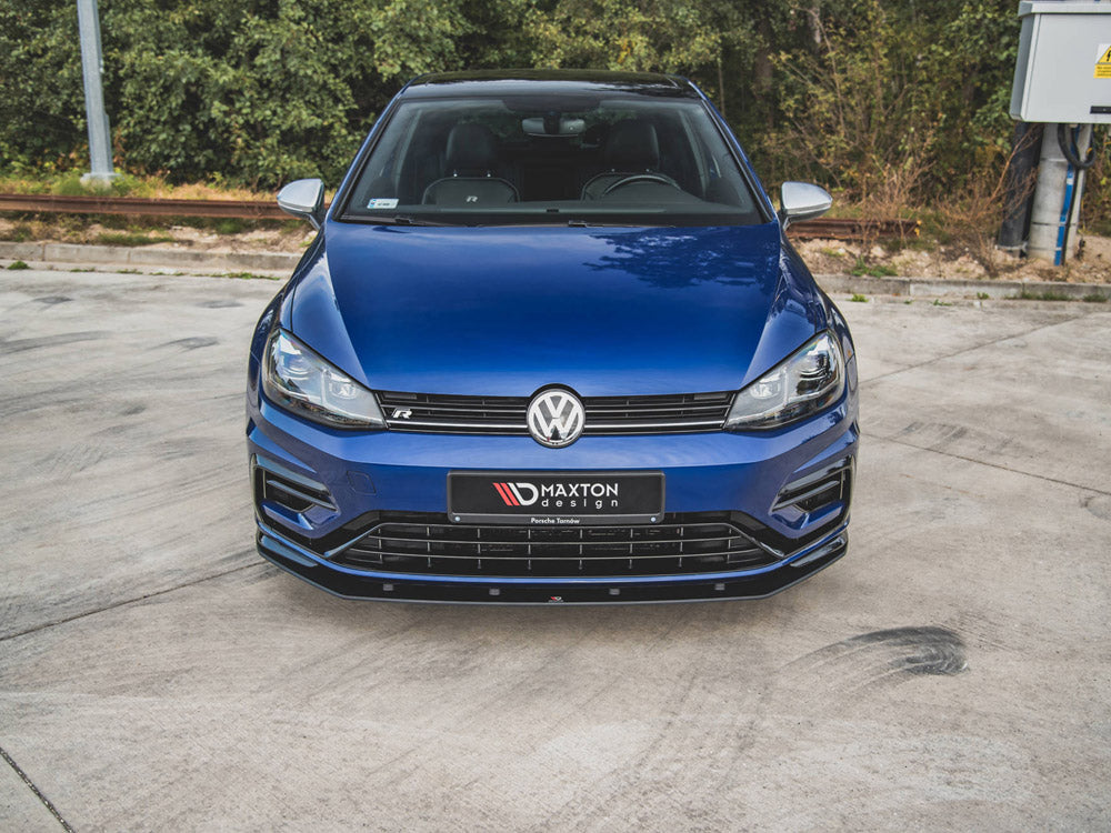 Maxton Racing Front Splitter VW Golf 7 R / R-Line Facelift Maxton Design