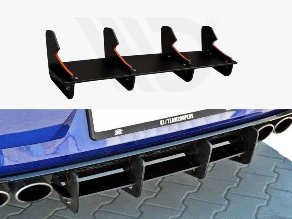 Rear Diffuser VW Golf R 7.5 2017-19 Maxton Design