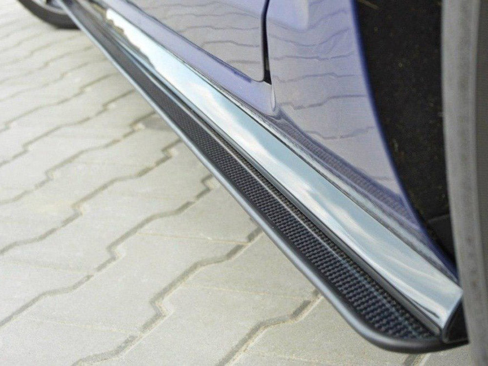 Racing Side Skirts Diffusers VW Golf 7 R / R-Line Facelift Maxton Design