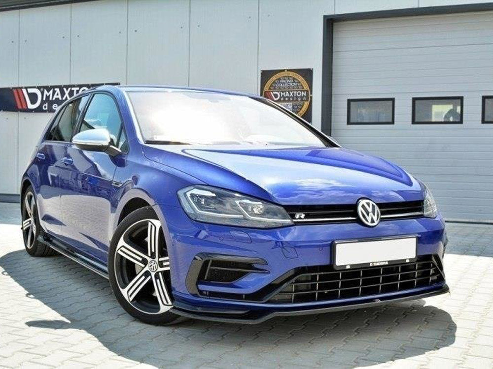 Front Splitter V.3 VW Golf 7 R / R-Line Facelift Maxton Design