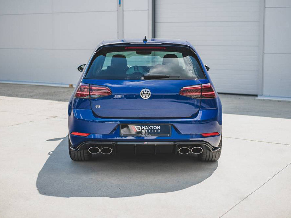 Rear Valance V.3 VW Golf 7 R Facelift 2017-2019 Maxton Design