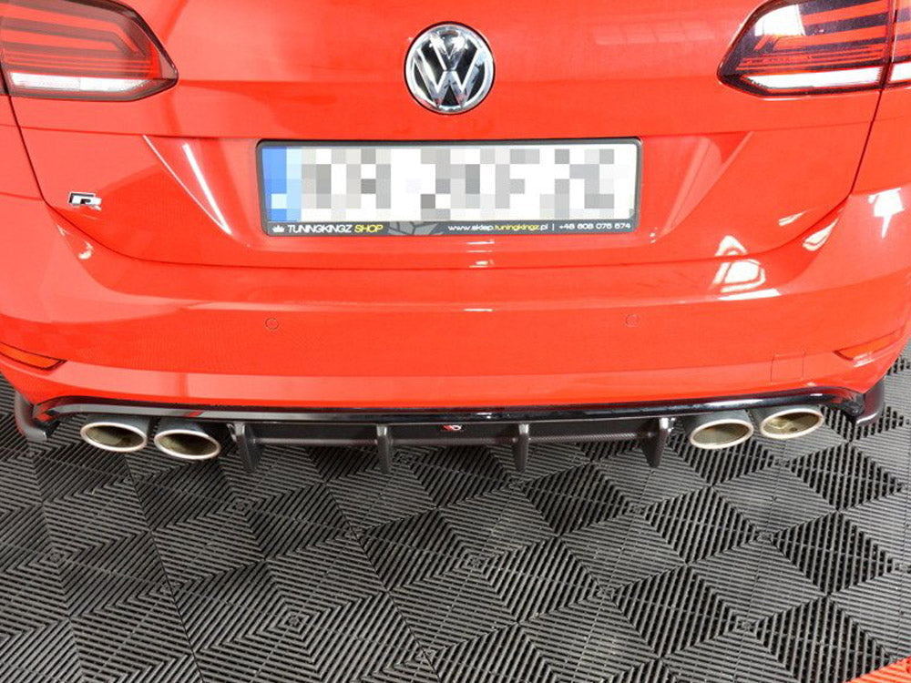 Rear Valance VW Golf 7 R Variant Facelift Maxton Design