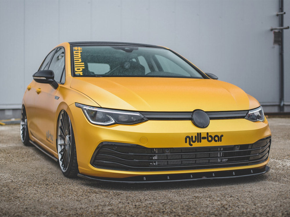 Front Splitter V1 VW Golf MK8 2020- Maxton Design