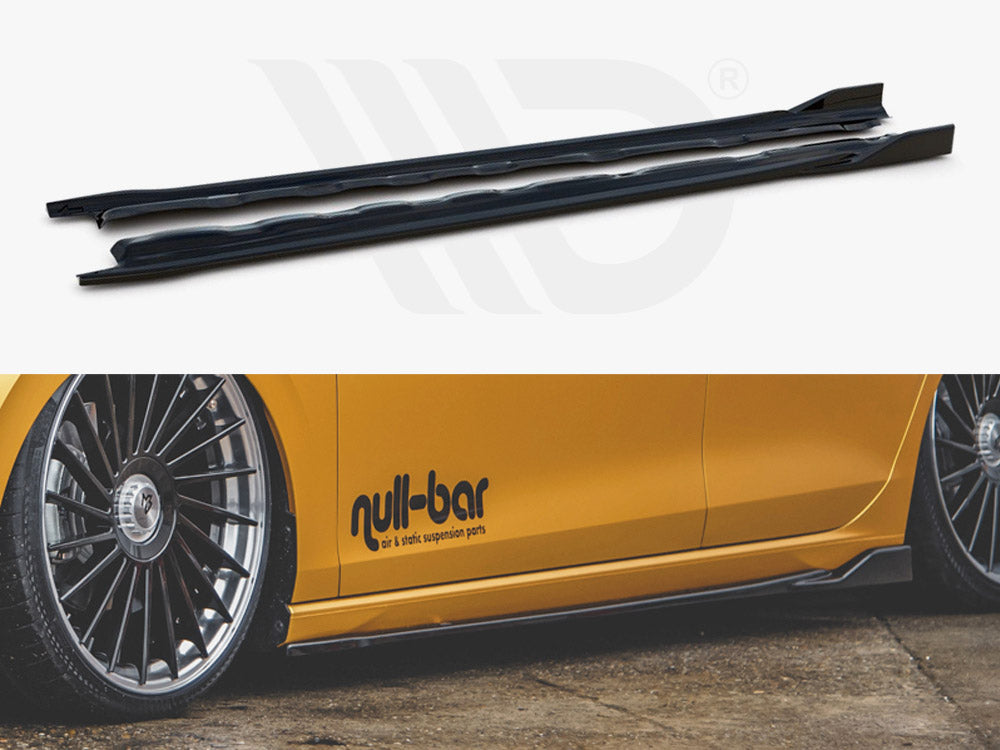 Side Skirts Diffusers V2 VW Golf MK8 2020- Maxton Design