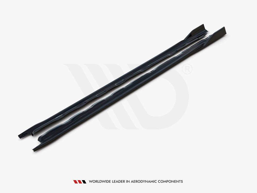 Side Skirts Diffusers V2 VW Golf MK8 2020- Maxton Design