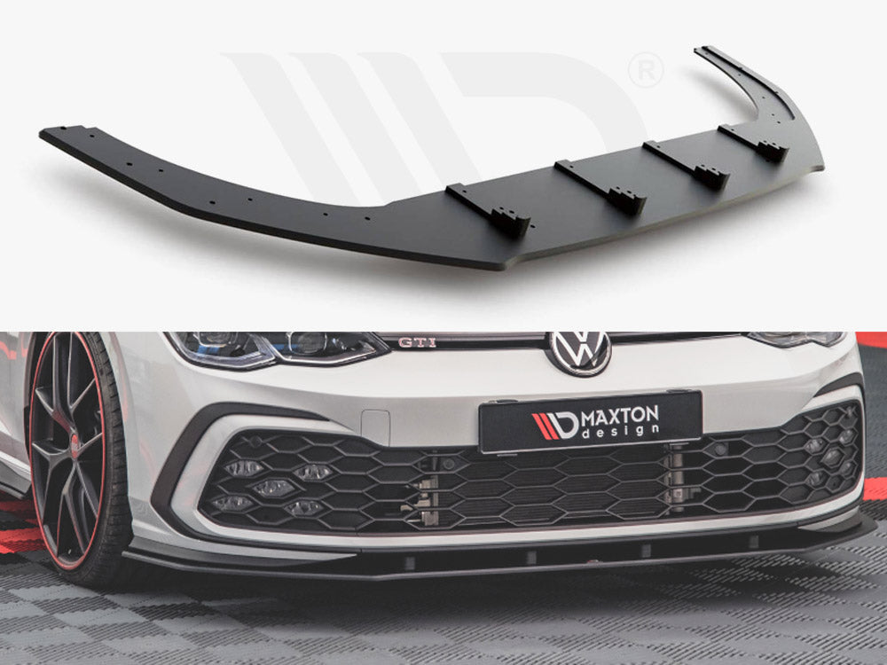 Racing Durability Front Splitter VW Golf 8 GTI / R-Line 2020- Maxton Design