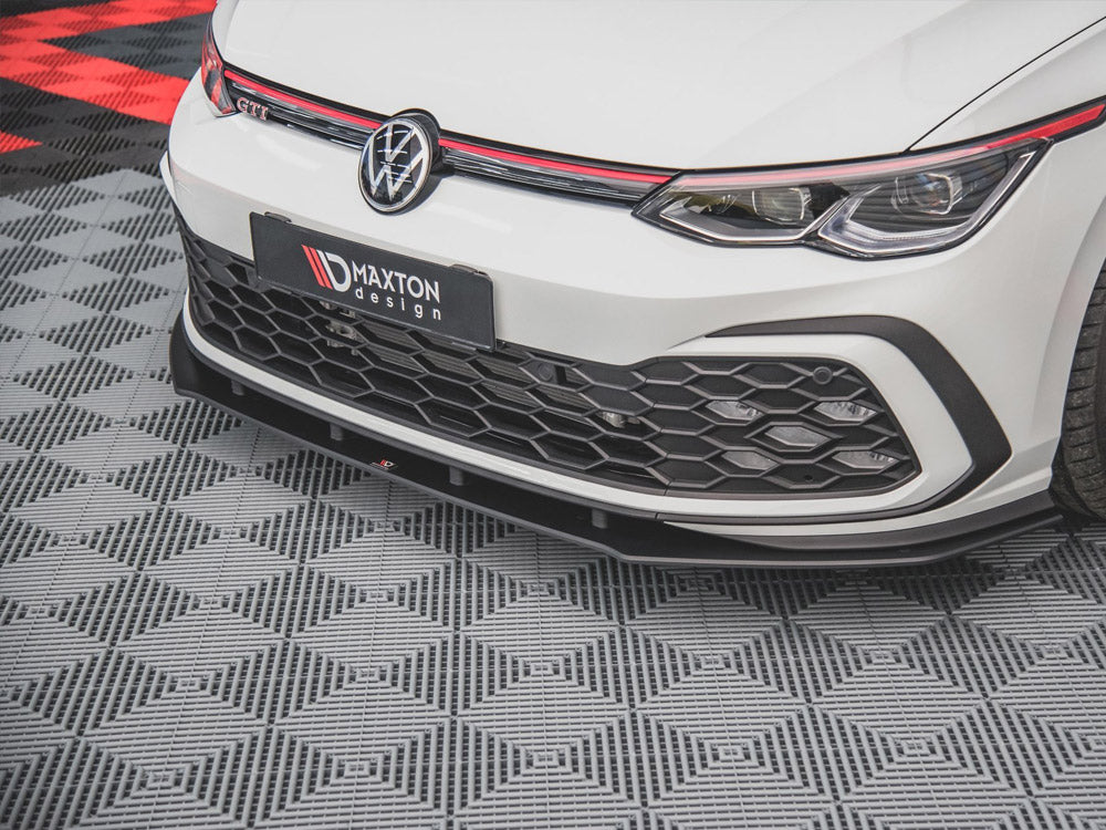 Racing Durability Front Splitter VW Golf 8 GTI / R-Line 2020- Maxton Design