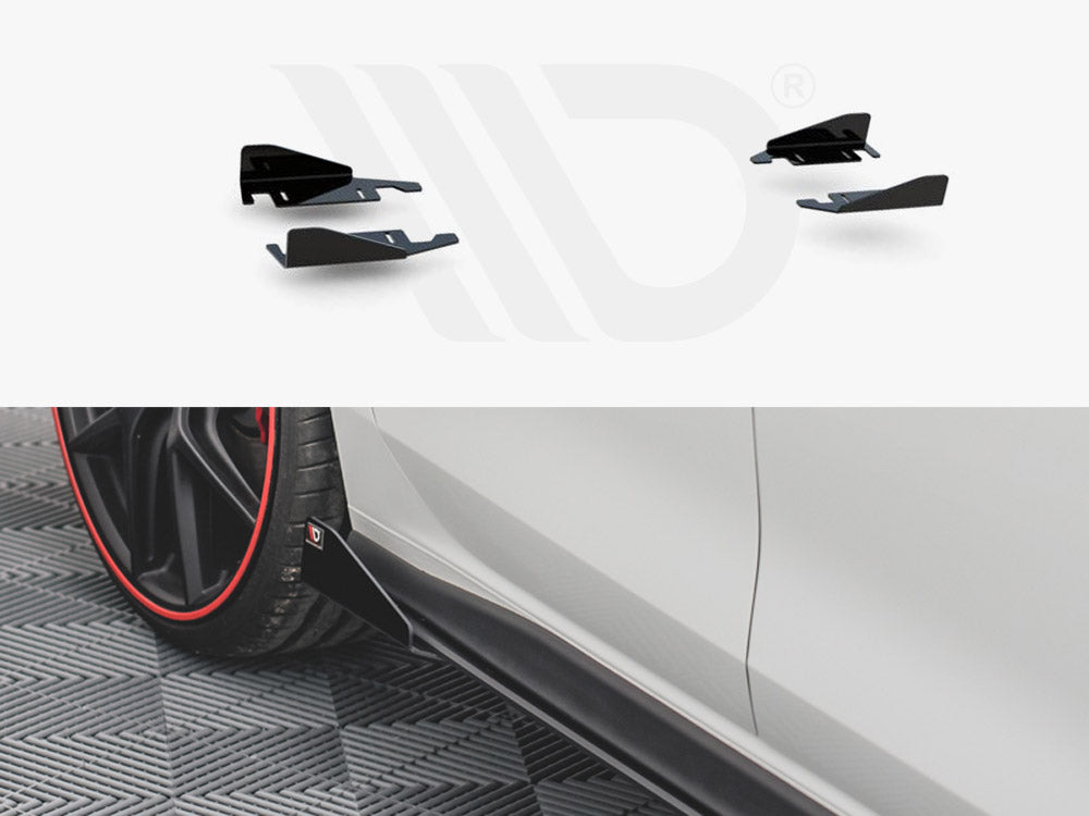 Side Flaps VW Golf 8 GTI / GTI Clubsport / R-line 2020- Maxton Design