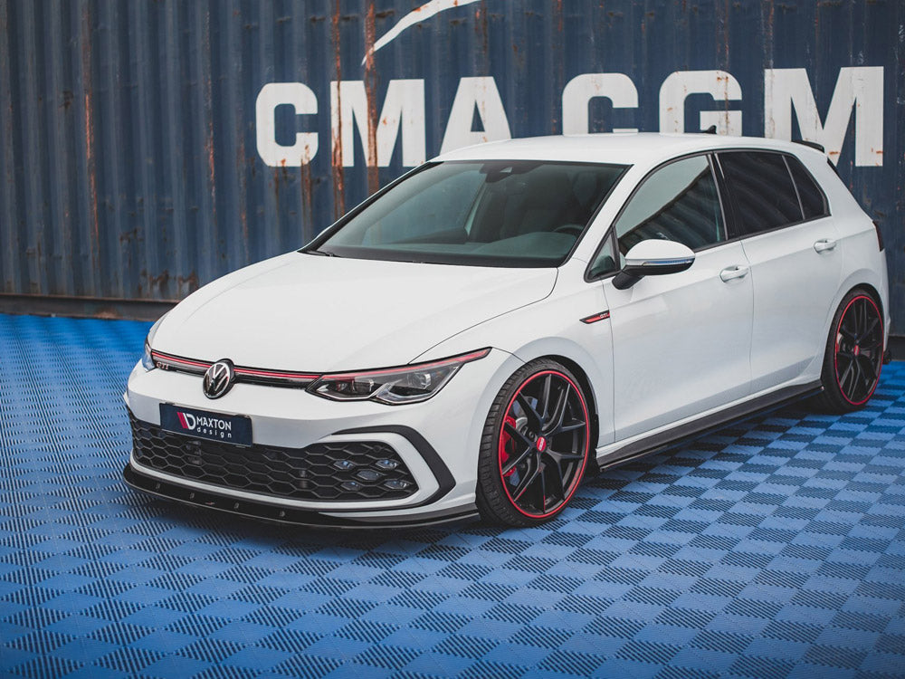 Front Splitter VW Golf MK8 GTI / R-line 2020- Maxton Design