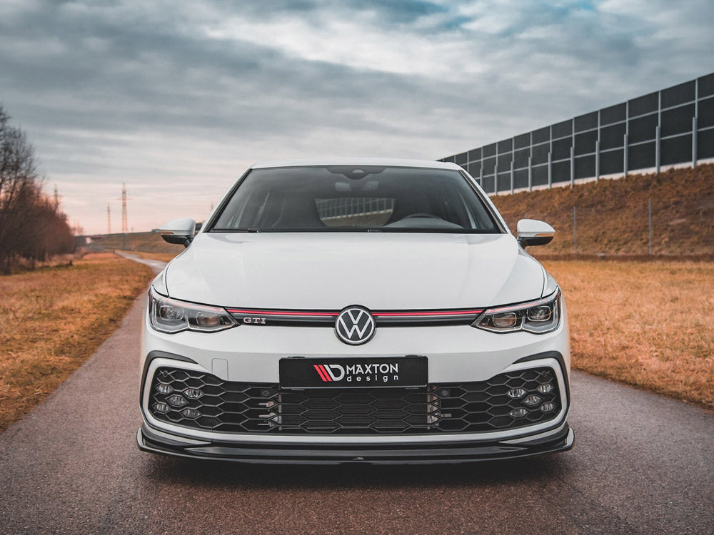 Front Splitter V5 VW Golf 8 GTI / R-line 2020- Maxton Design