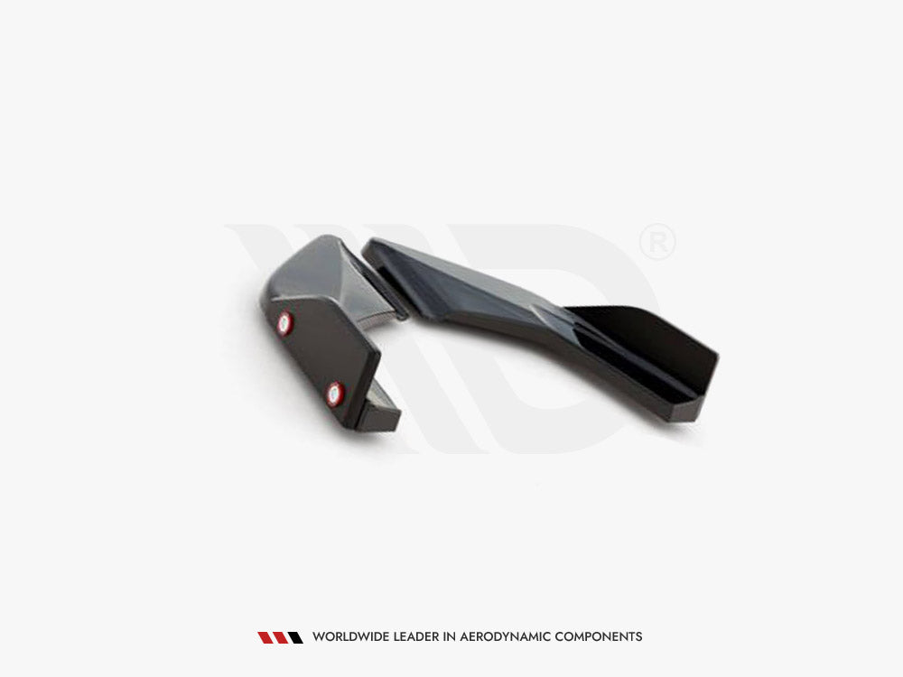 Rear Side Splitters V.2 + Flaps VW Golf 8 GTI Maxton Design