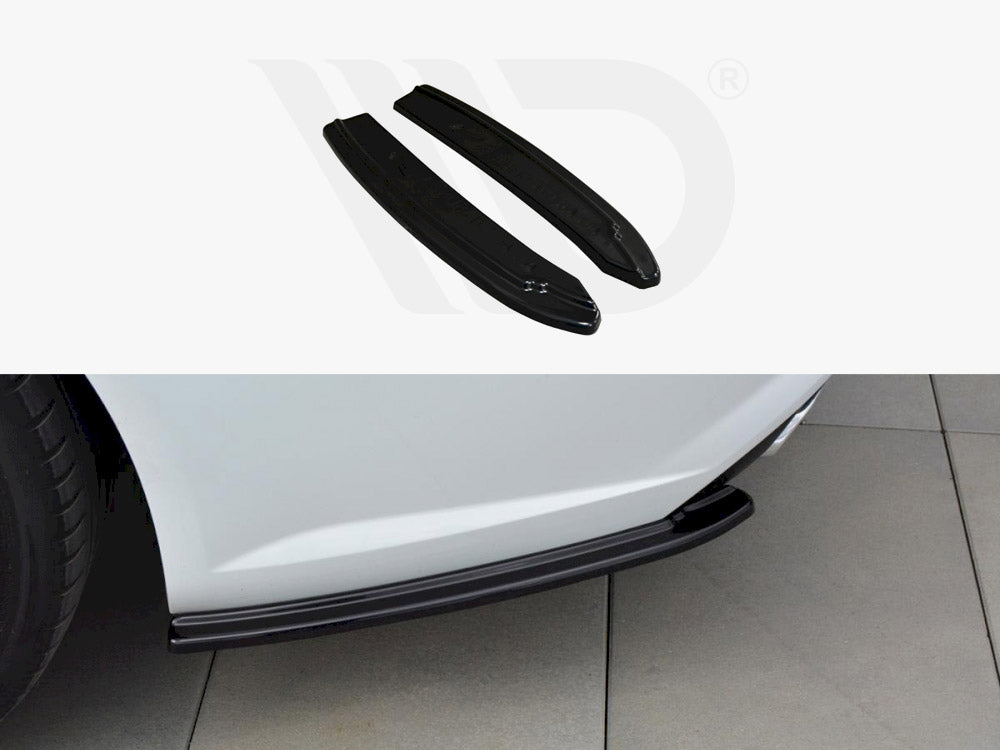 Rear Side Splitters Audi S6 / A6 S-Line C7 Facelift Avant Maxton Design