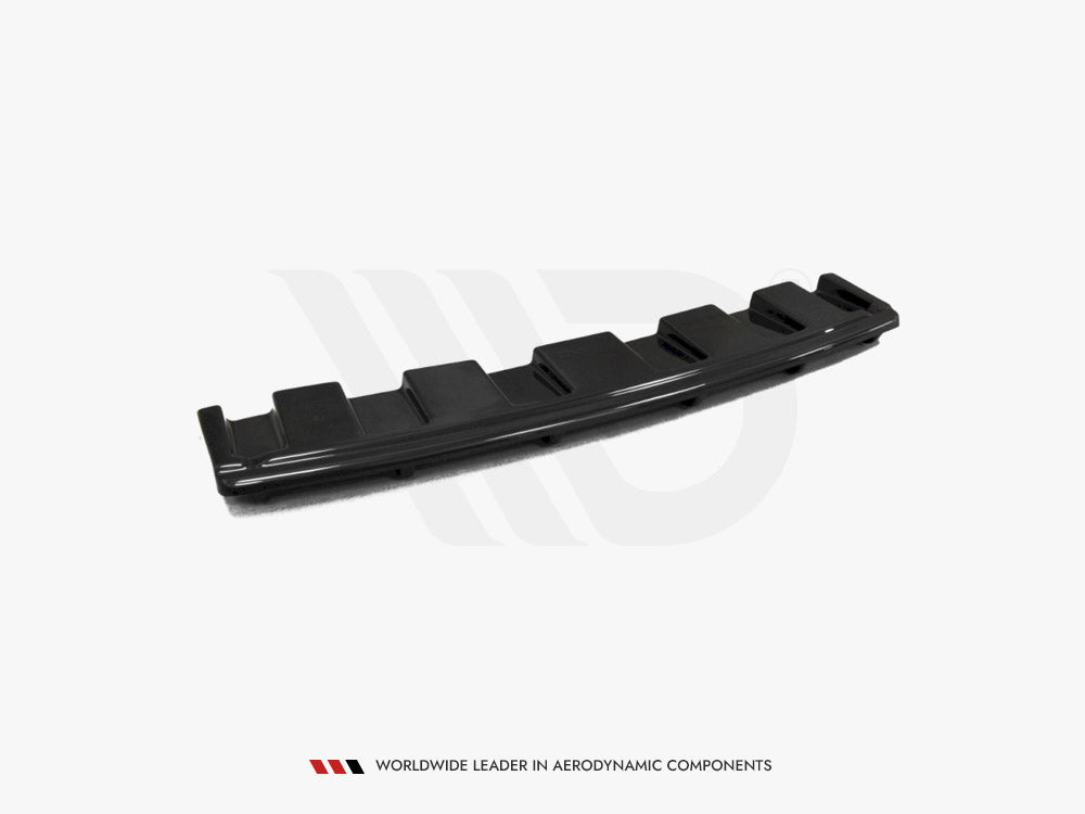 Central Rear Splitter  (Vertical Bars)  Audi S6 C7 Avant Maxton Design