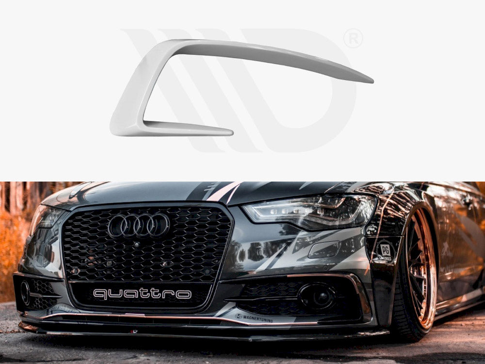 Frames For Lights Audi A6 C7 S-line 2011-2014) / S6 C7 2012-2015 Maxton Design