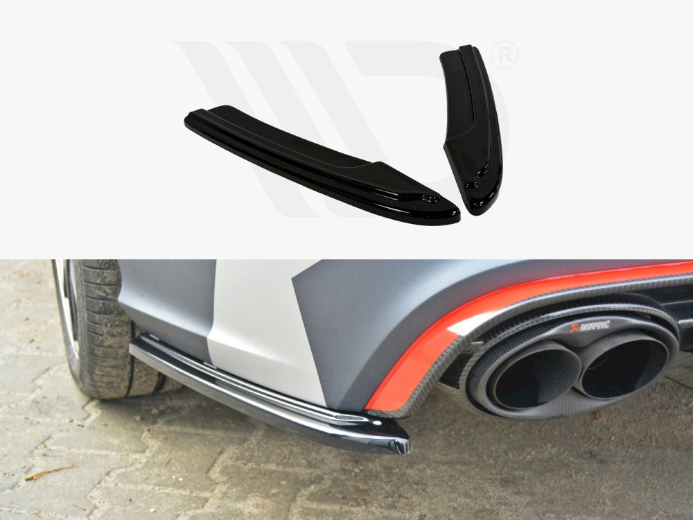 Rear Side Splitters Audi RS6 C7 Maxton Design