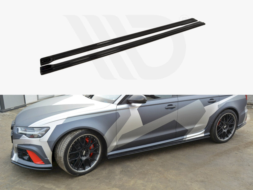 Side Skirts Diffusers Audi RS6 C7 Maxton Design