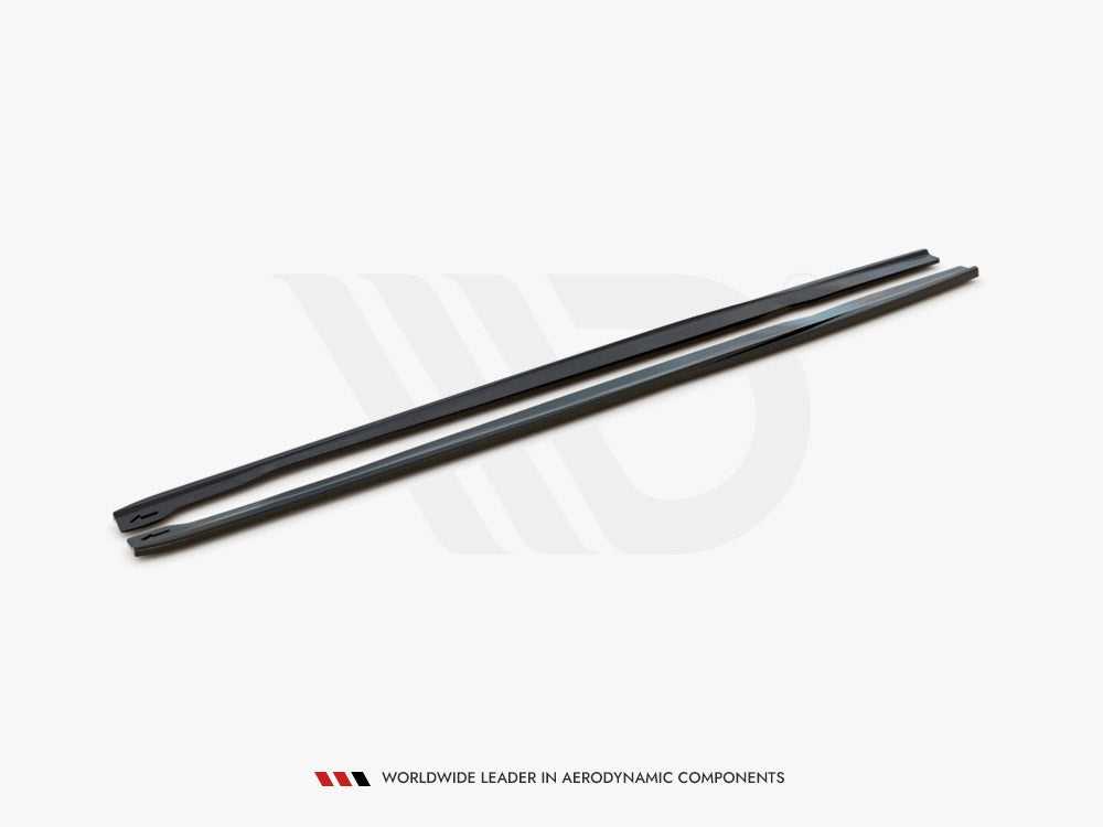 Side Skirts Diffusers V2 Audi RS6 C7 2013-2017 Maxton Design