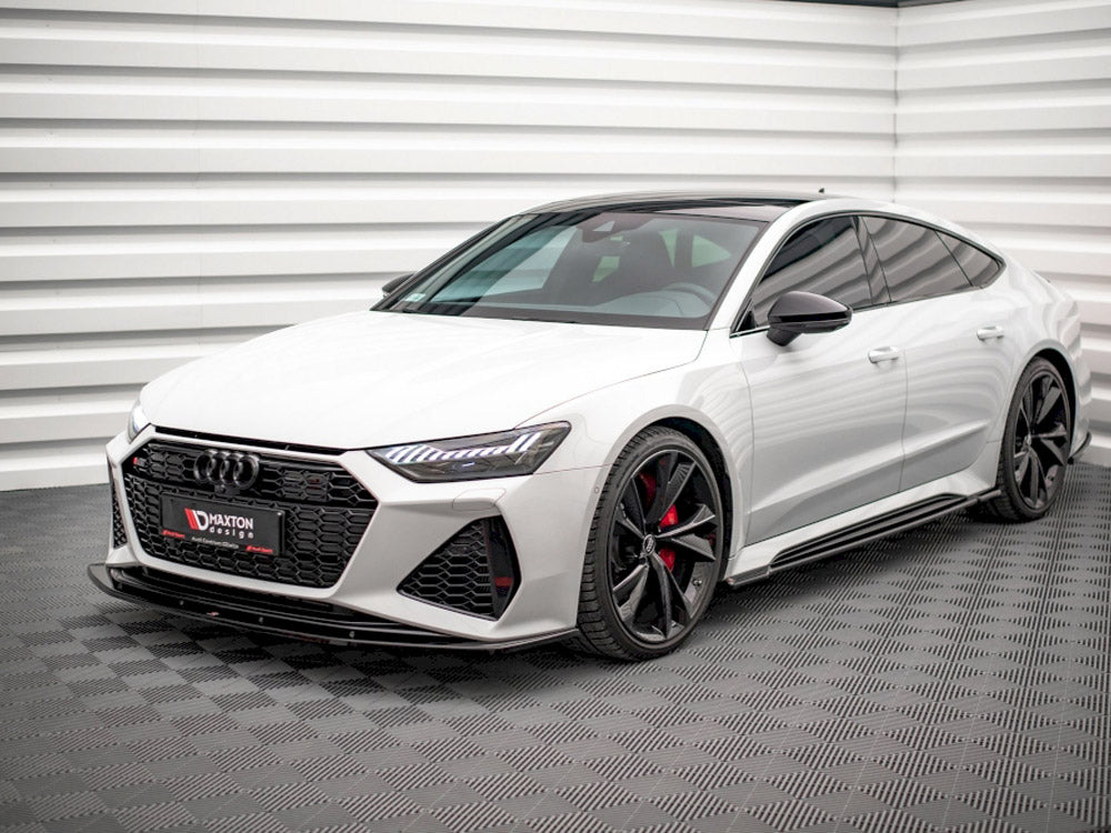 Front Splitter V2 Audi RS6 C8 / RS7 C8 2019- Maxton Design