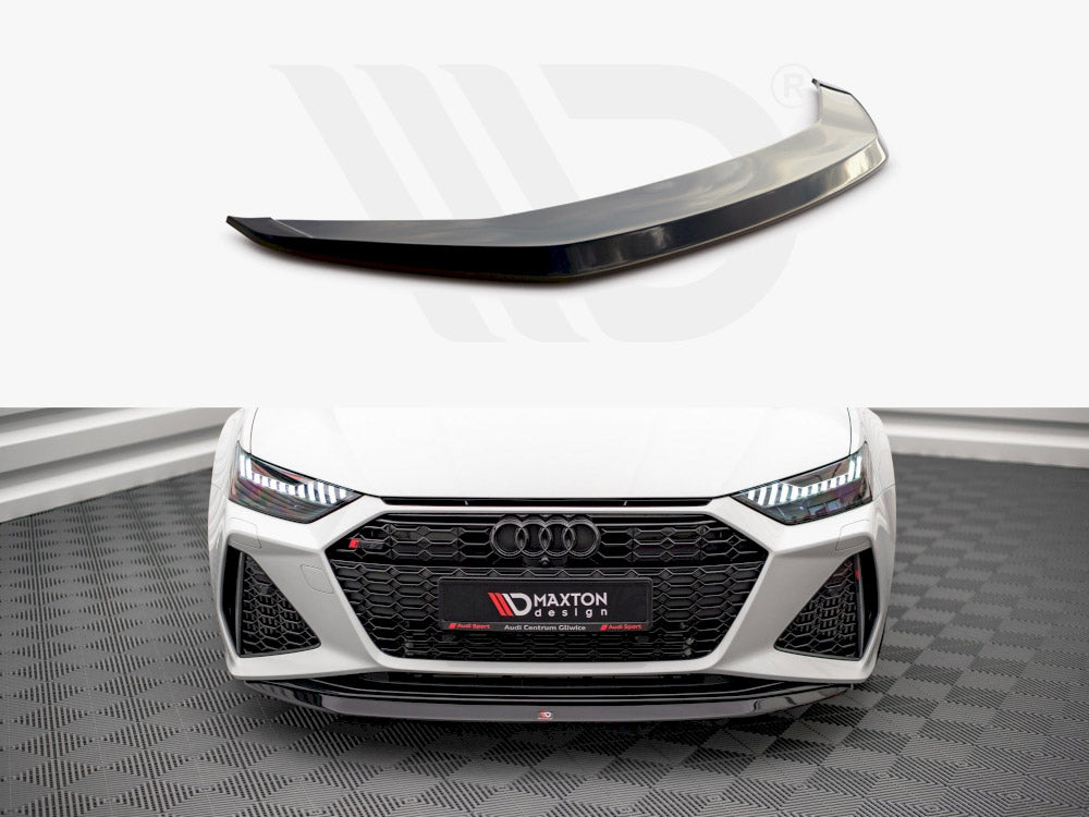 Front Splitter V3 Audi RS6 C8 / RS7 C8 2019- Maxton Design