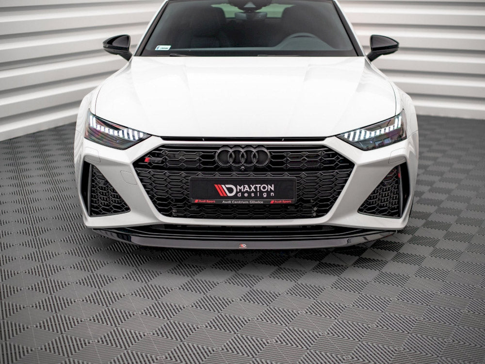 Front Splitter V3 Audi RS6 C8 / RS7 C8 2019- Maxton Design