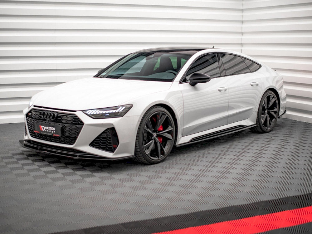 Side Skirts Splitters V2 Audi RS6 C8 / RS7 C8 2019- Maxton Design