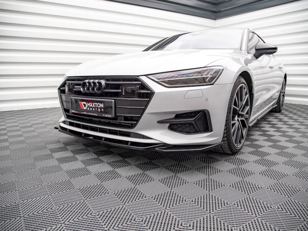 Front Splitter  V.1 Audi A7 C8 Maxton Design