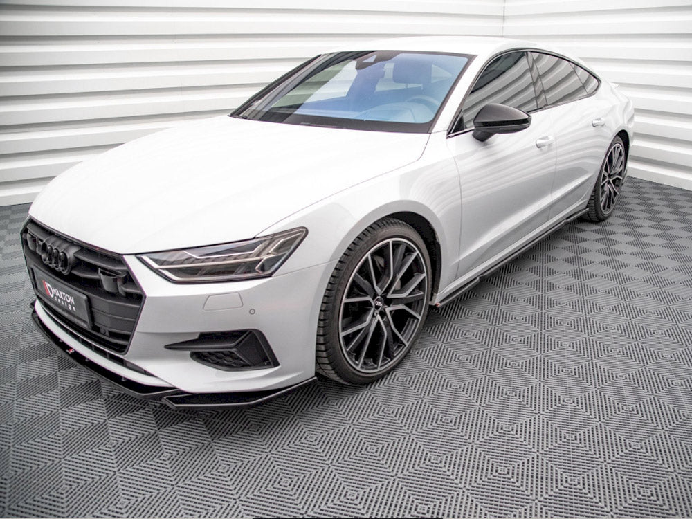 Side Skirts Diffusers Audi A7 C8 2018- Maxton Design