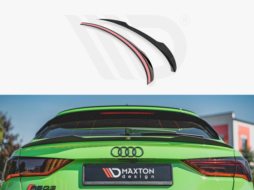 Spoiler CAP Audi RSQ3 (F3) / Q3 S-line Sportback 2019- Maxton Design